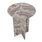 Mesa auxiliar de mármol Bacoli