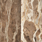 Mesa auxiliar de mármol beige Salvia baja