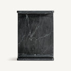 Mesa auxiliar de mármol negro Narciso pequeña