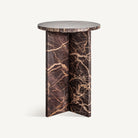 Mesa auxiliar de mármol oscuro Torvisco