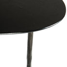 Mesa auxiliar de metal y efecto madera Chieti