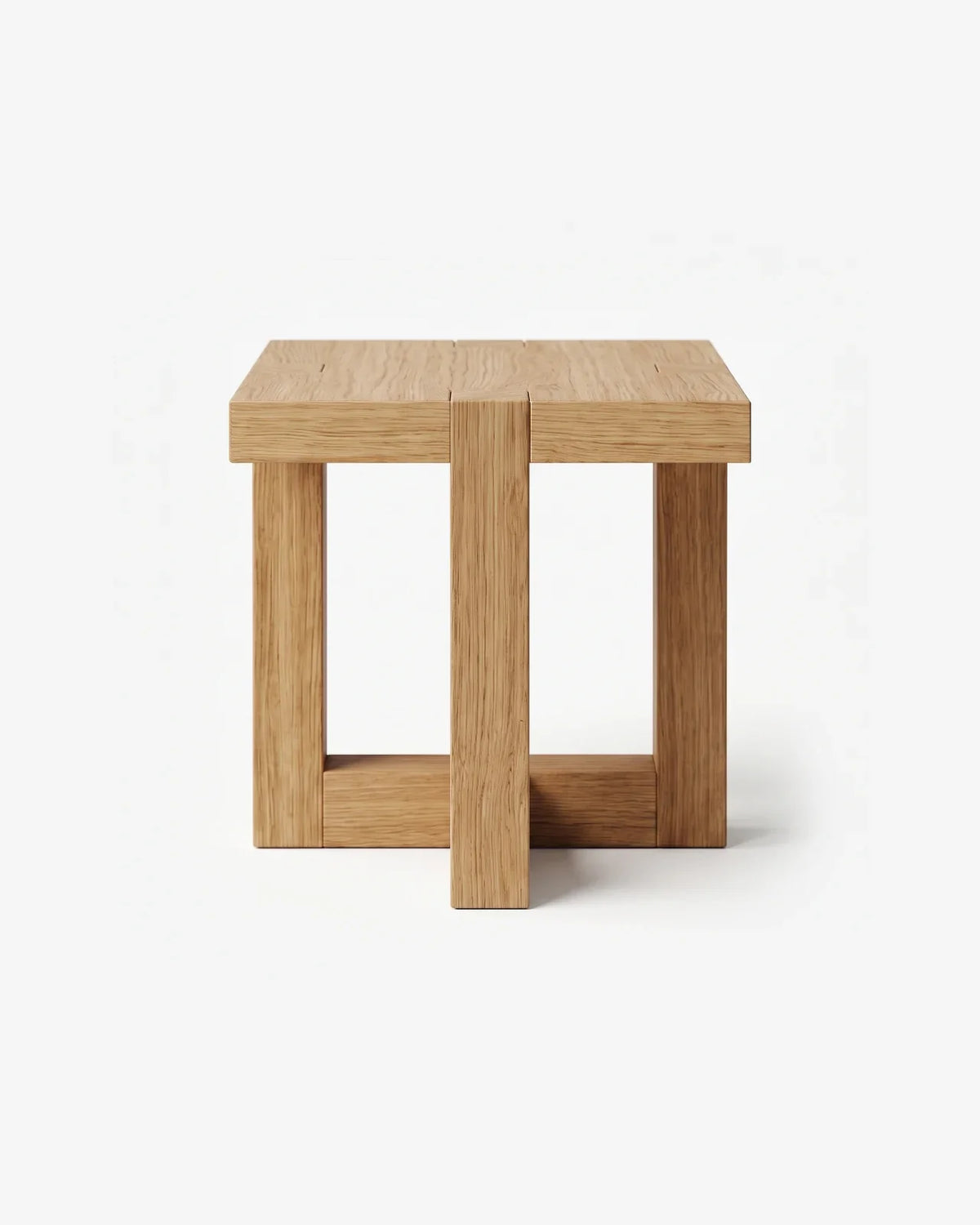 Mesa auxiliar de roble Serai