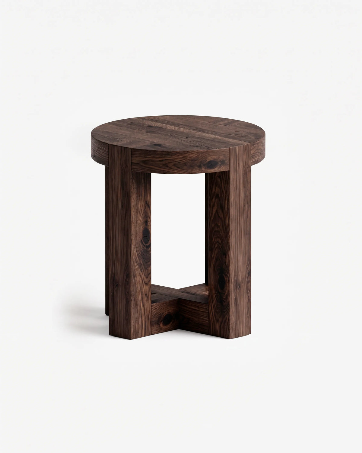 Mesa auxiliar de roble Serai