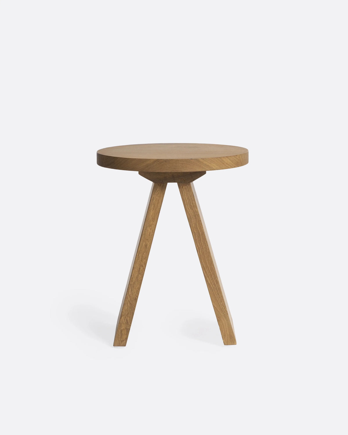 Mesa auxiliar de teca reciclada Batu