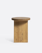 Mesa auxiliar de teca reciclada Batu