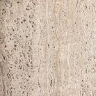 Mesa auxiliar de travertino Gamón 50 cm