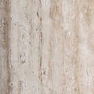 Mesa auxiliar de travertino y acacia Alhucema