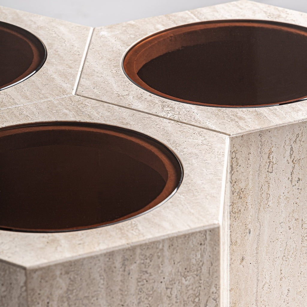 Mesa Auxiliar Haena - #pino_y_jacaranda#