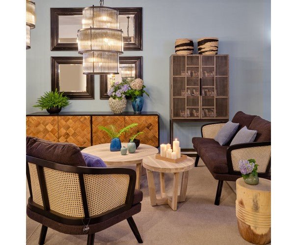 Mesa Auxiliar Luebo - #pino_y_jacaranda#