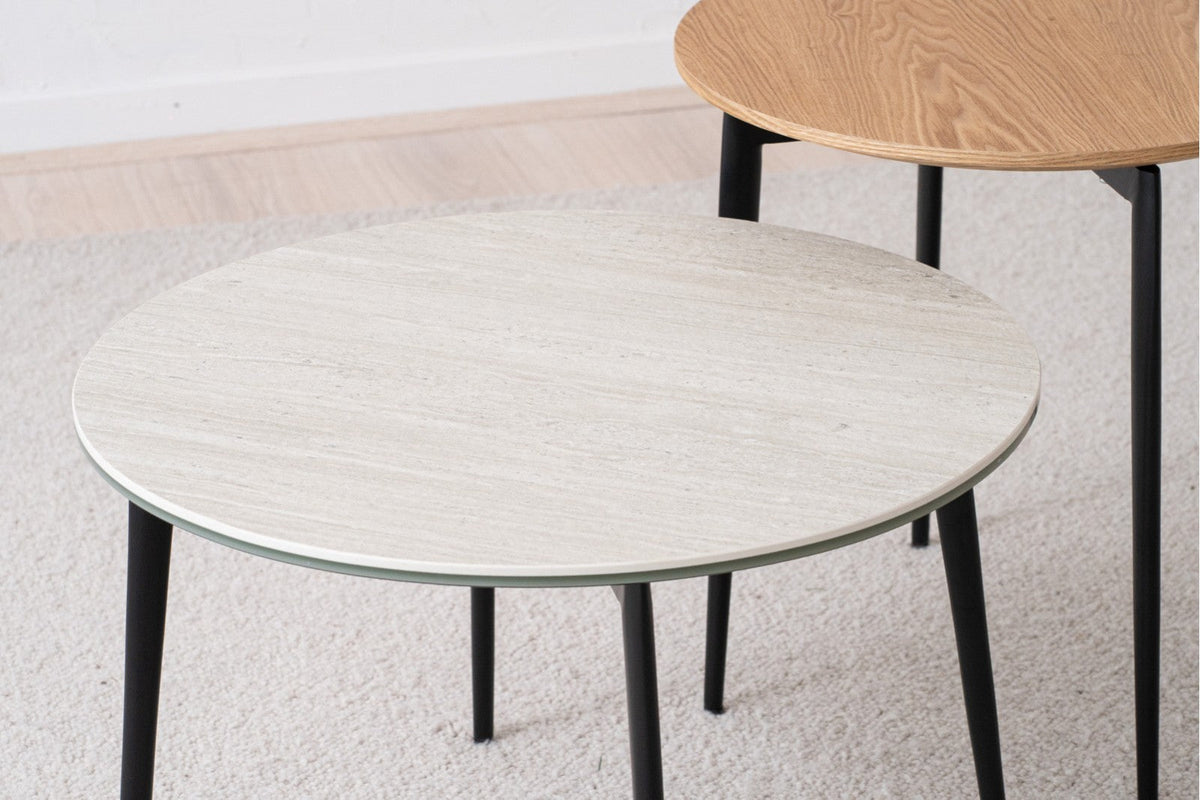 Mesa Auxiliar Nemi - #pino_y_jacaranda#