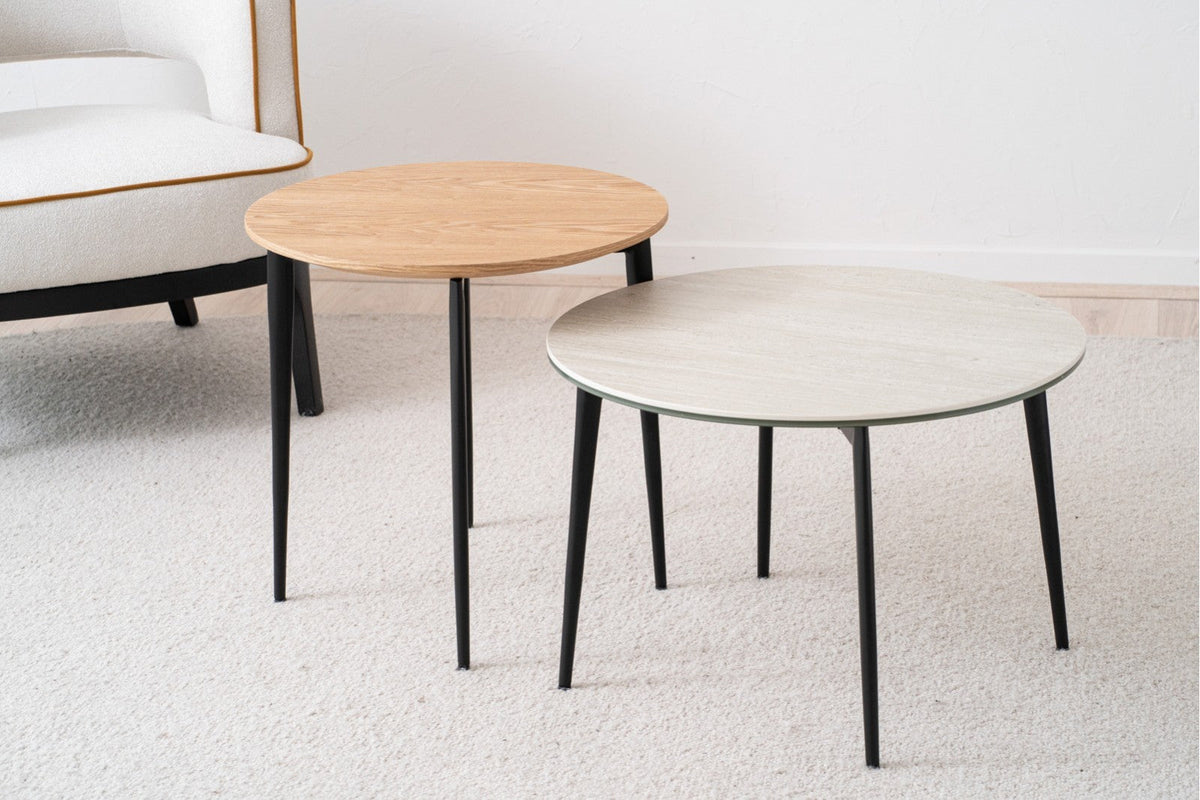 Mesa Auxiliar Nemi - #pino_y_jacaranda#