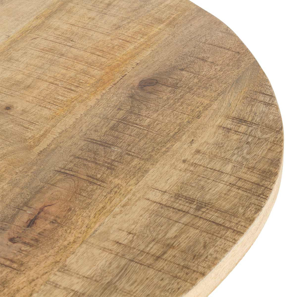 Mesa Auxiliar Redonda Asli - pino_y_jacaranda
