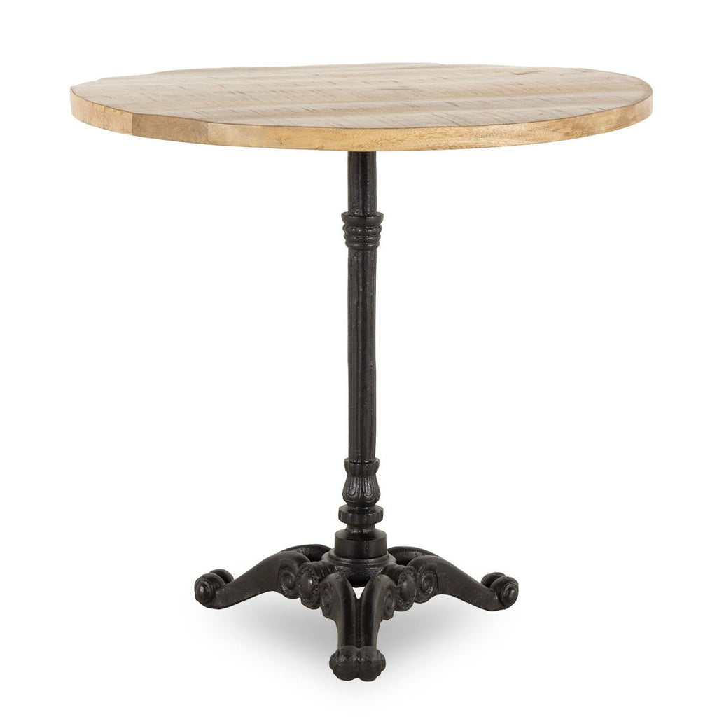 Mesa Auxiliar Redonda Asli - pino_y_jacaranda