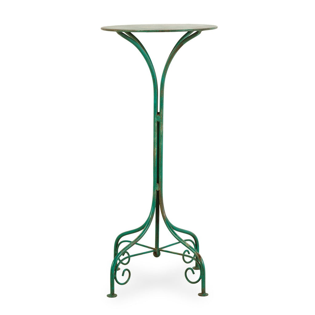 Mesa Auxiliar Redonda Olina - pino_y_jacaranda