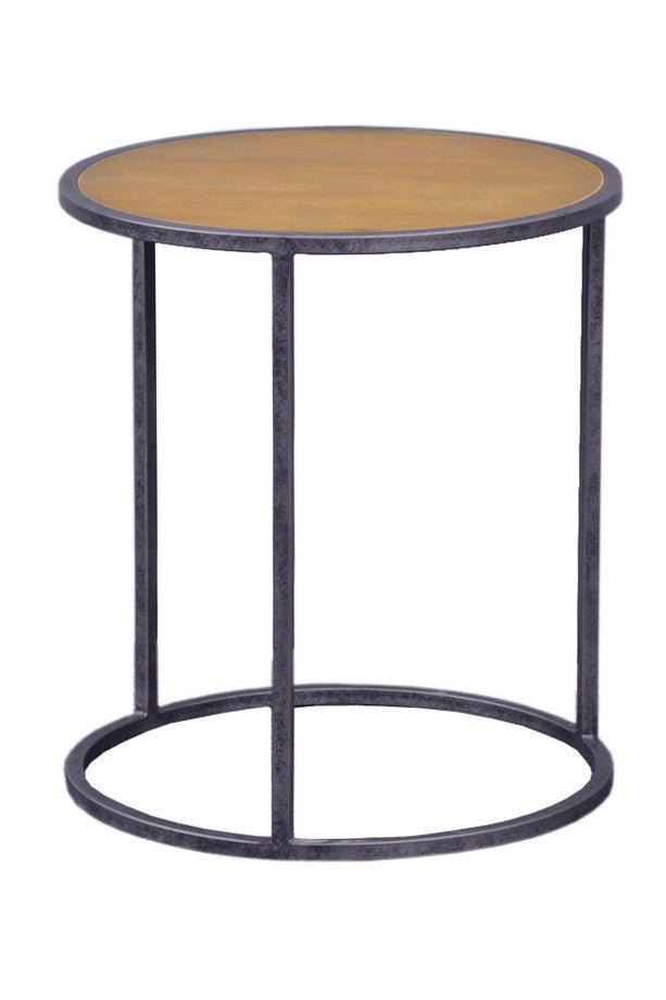 Mesa Auxiliar Redonda Petti - pino_y_jacaranda