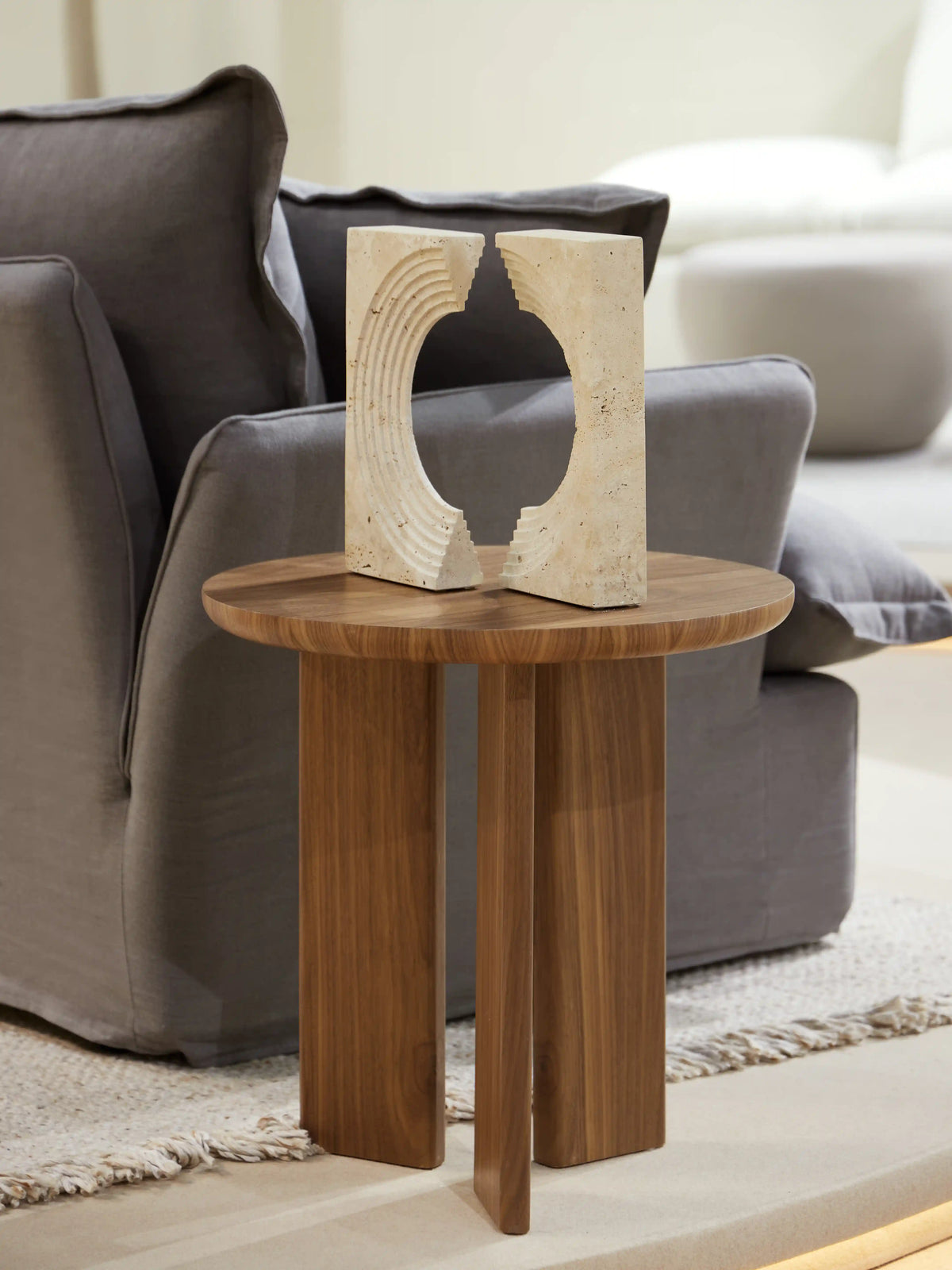 Mesa Auxiliar Zen Nogal