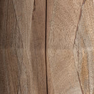 Mesa bistró de madera de mango Mojácar 70 x 70 cm