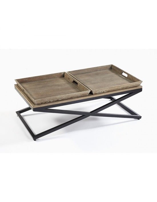 Mesa de Centro Boende - #pino_y_jacaranda#