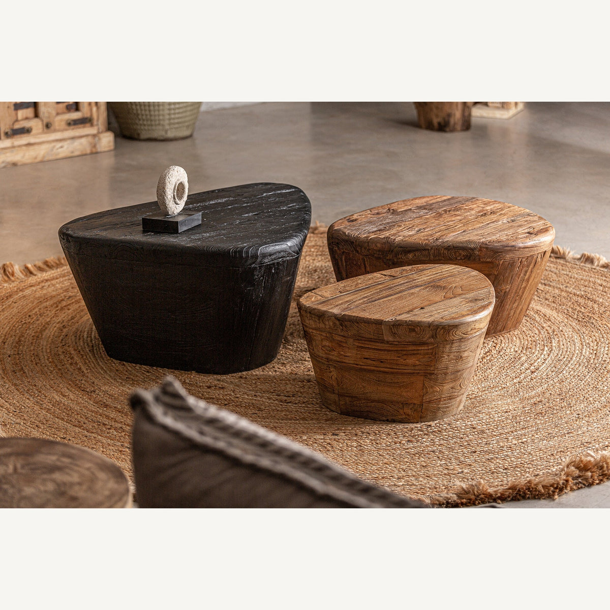 Mesa de Centro Cake - #pino_y_jacaranda#