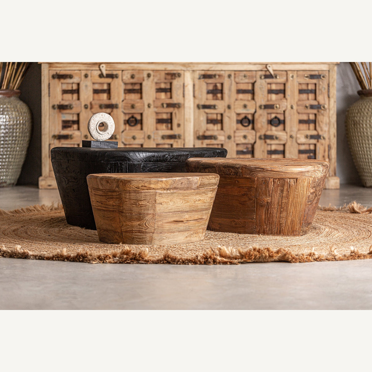 Mesa de Centro Cake - #pino_y_jacaranda#