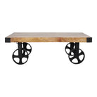 Mesa de centro con ruedas Caetana