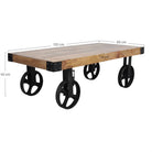 Mesa de centro con ruedas Caetana