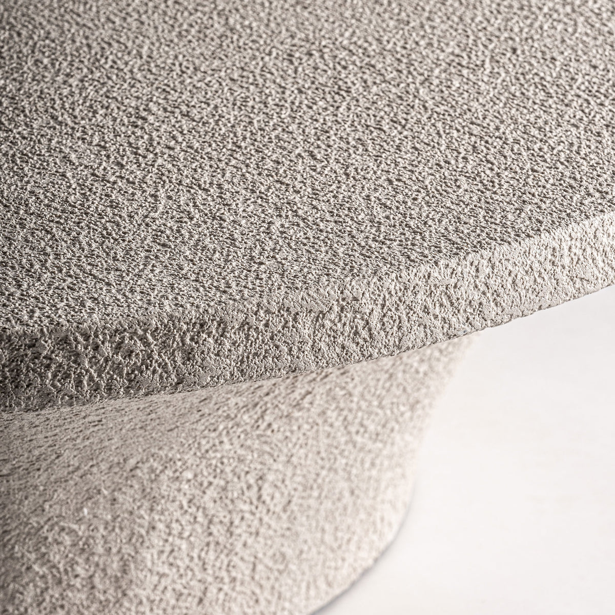 Mesa de centro de cemento beige Pantelleria
