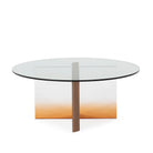 Mesa de centro de chapa de nogal Aranjuez