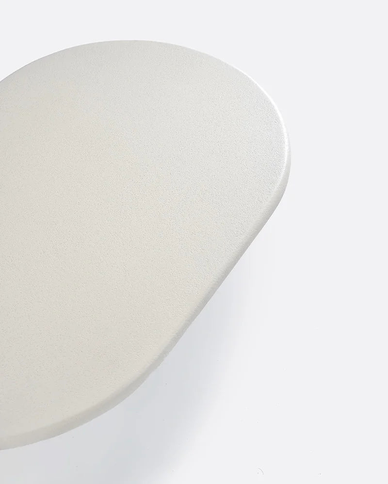 Mesa de centro de exterior de microcemento Claude