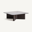 Mesa de centro de fresno y cristal Procida