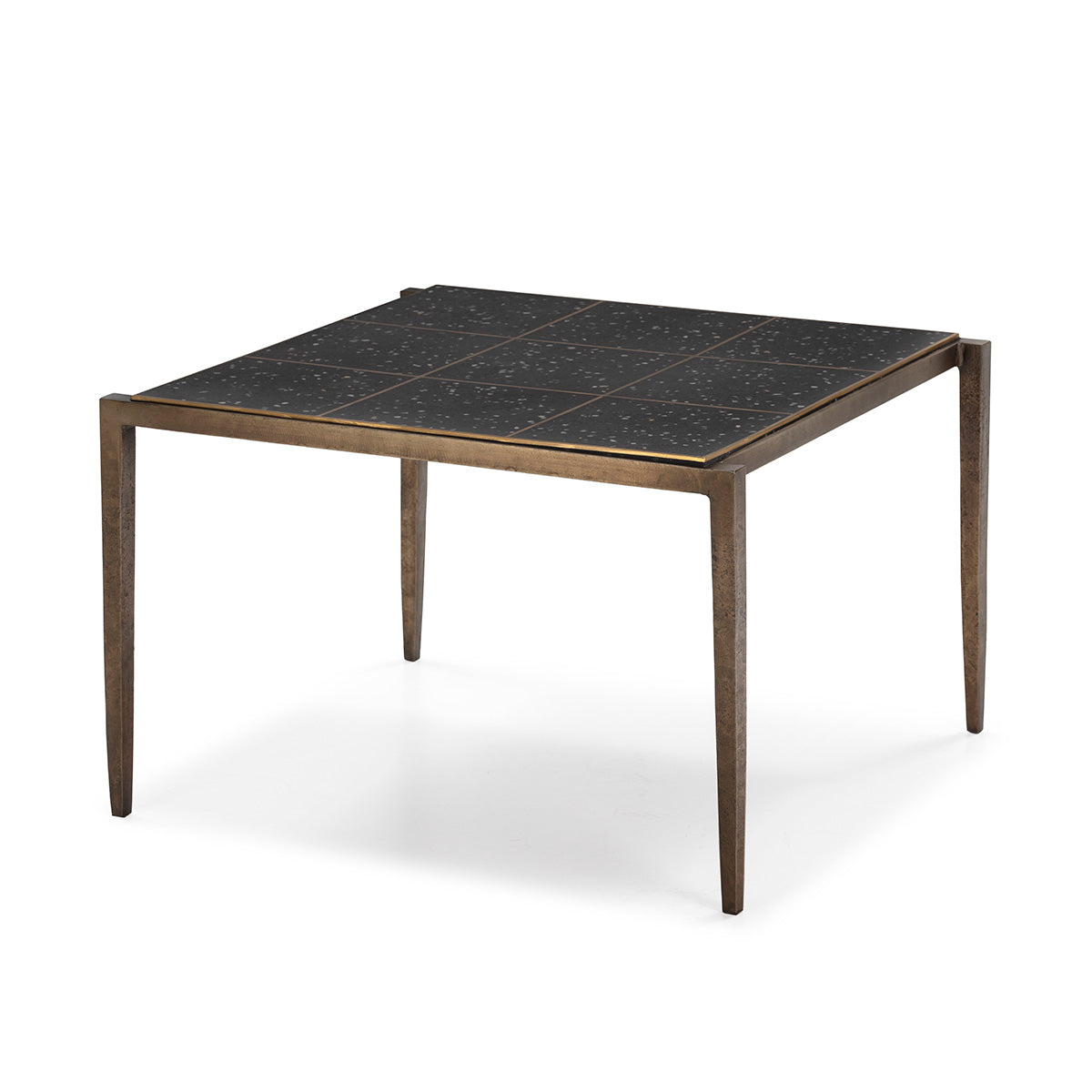Mesa de centro de hierro y terrazo Valverde