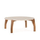 Mesa de centro de madera de teca Ovar
