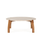 Mesa de centro de madera de teca Ovar