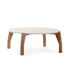 Mesa de centro de madera de teca Ovar