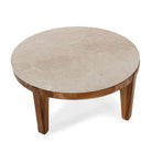 Mesa de centro de madera de teca Vinateros