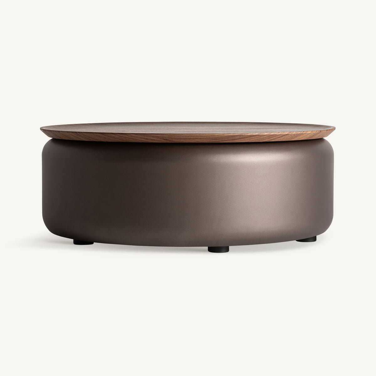 Mesa de centro de madera gris Sorrento