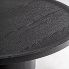Mesa de centro de madera negra Filicudi