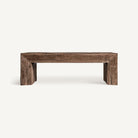 Mesa de centro de madera reciclada Levanzo 122 cm