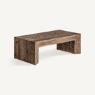 Mesa de centro de madera reciclada Levanzo 122 cm