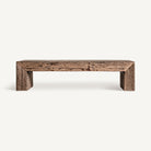 Mesa de centro de madera reciclada Levanzo 160 cm