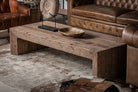 Mesa de centro de madera reciclada Levanzo 160 cm