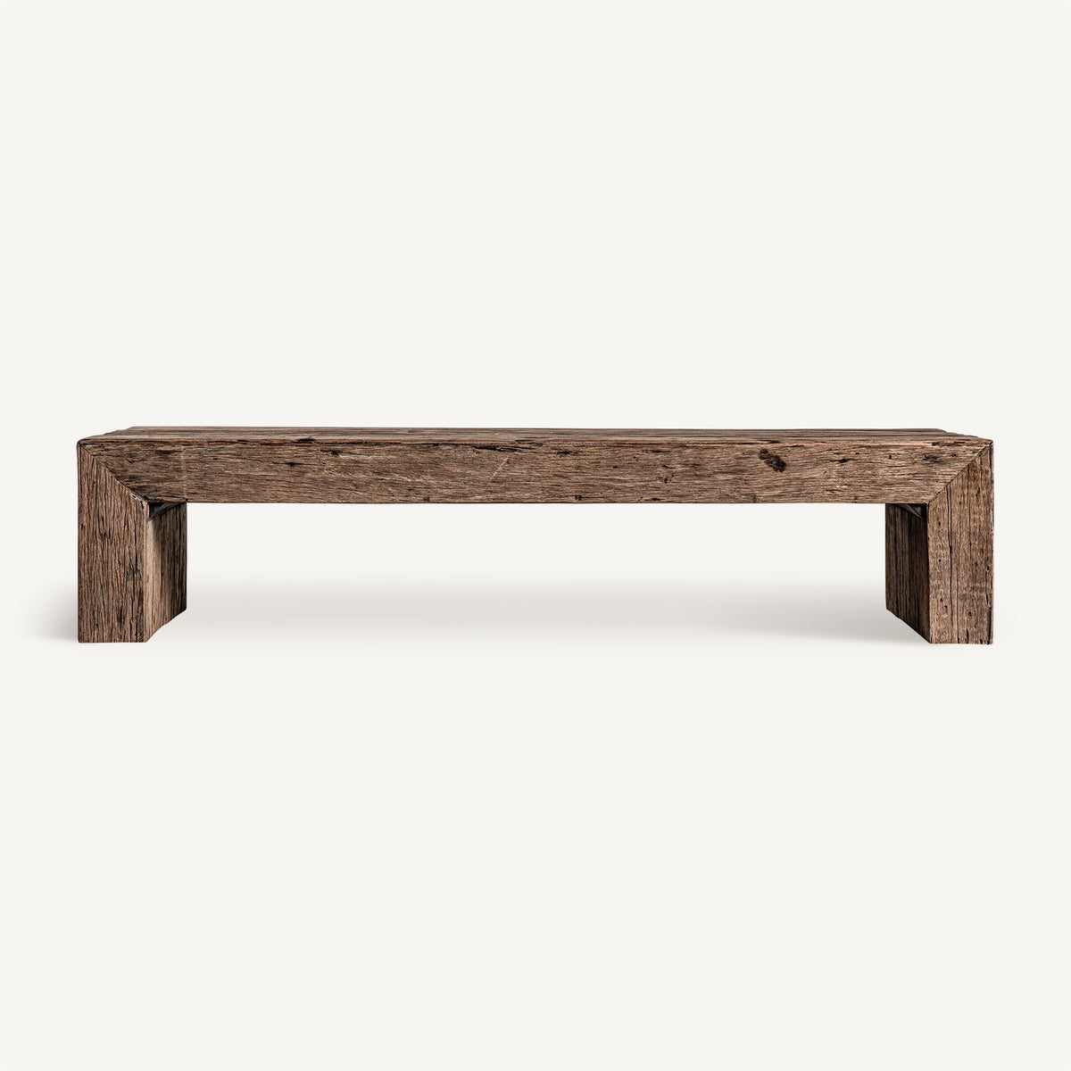 Mesa de centro de madera reciclada Levanzo 180 cm