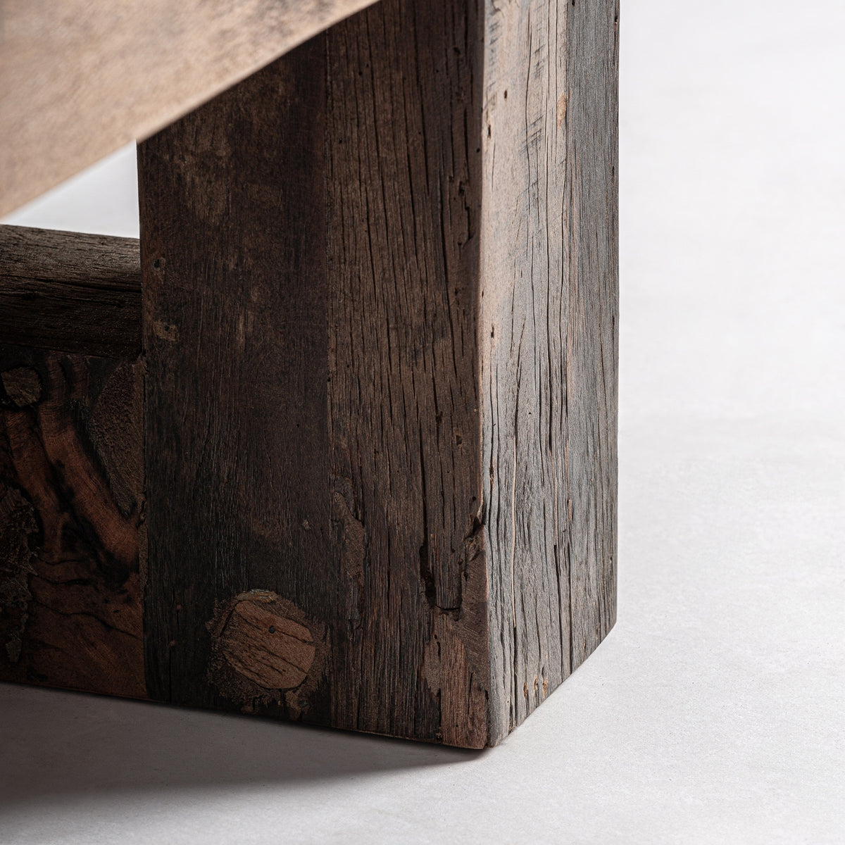 Mesa de centro de madera recuperada Lerici