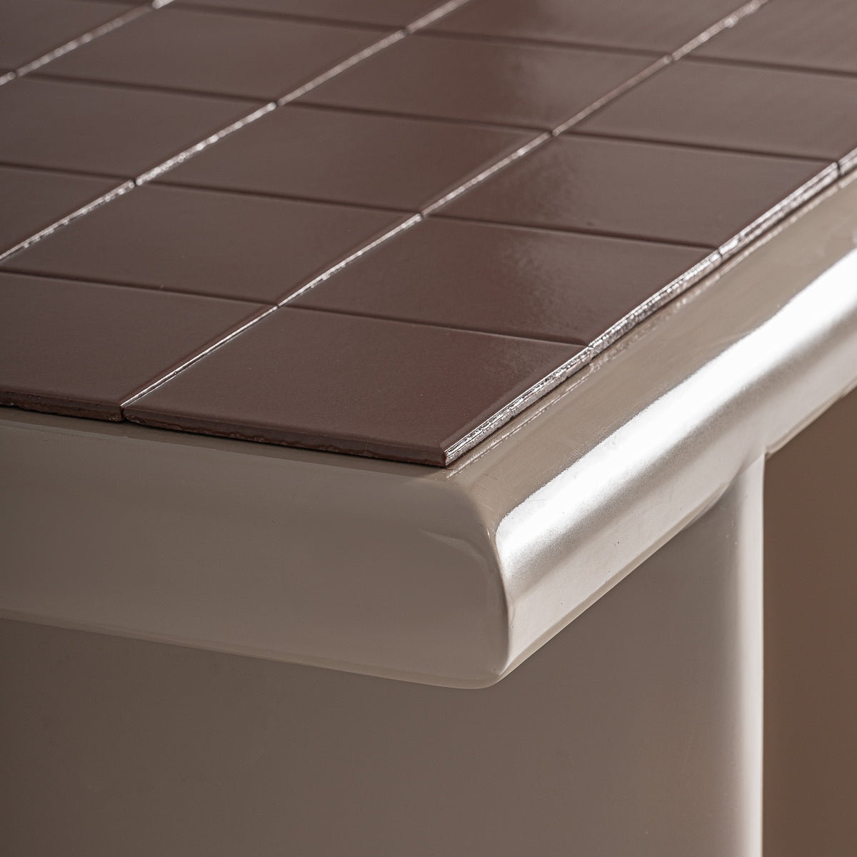Mesa de centro de madera y cerámica Vernazza 76 cm