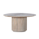 Mesa de centro de madera y mármol Nerja
