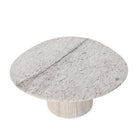 Mesa de centro de madera y mármol Nerja