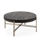 Mesa de centro de madera y metal Buenavista