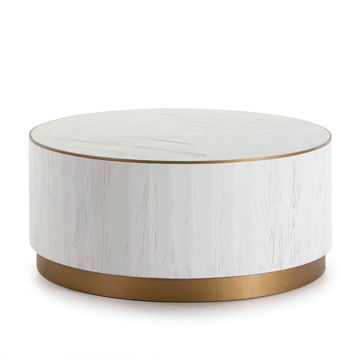 Mesa de centro de madera y metal Nazaré
