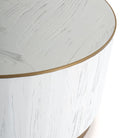 Mesa de centro de madera y metal Nazaré