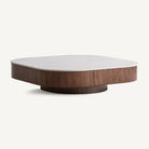 Mesa de centro de mármol sintético Mirleft grande